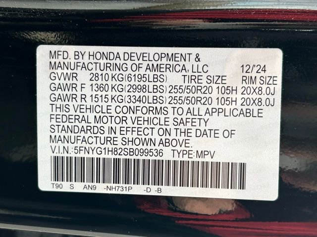 Used 2025 Honda Pilot Elite image 16