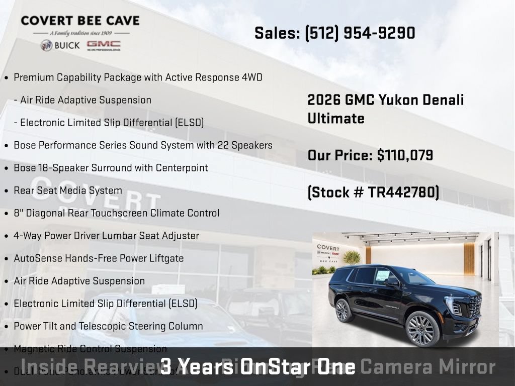 New 2026 GMC Yukon Denali Ultimate AWD/4WD image 40