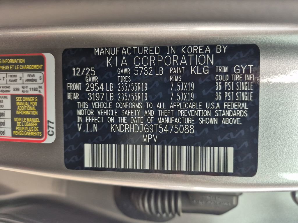 New 2026 Kia Sorento EX AWD/4WD image 24