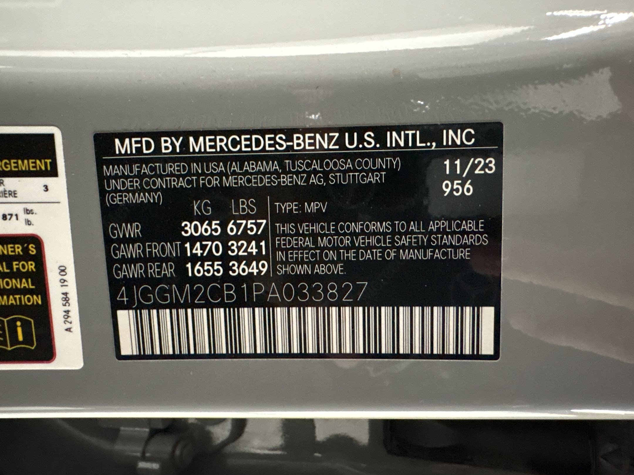 Certified 2023 Mercedes-Benz EQE 500 4MATIC SUV image 25