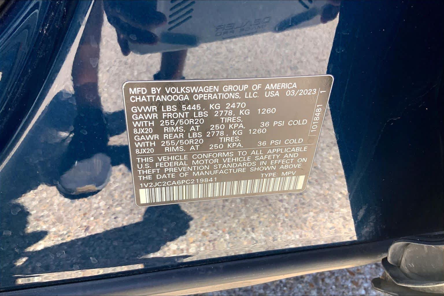 Used 2023 Volkswagen Atlas Cross Sport SE w/ Panoramic Sunroof Package FWD image 30