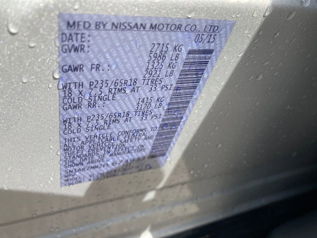 Used 2015 Nissan Pathfinder S image 40