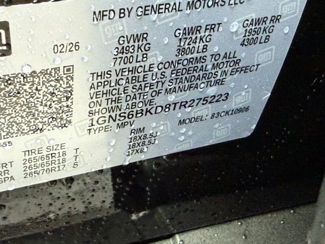 New 2026 Chevrolet Suburban LS w/ LPO, Dark Essentials Package image 46