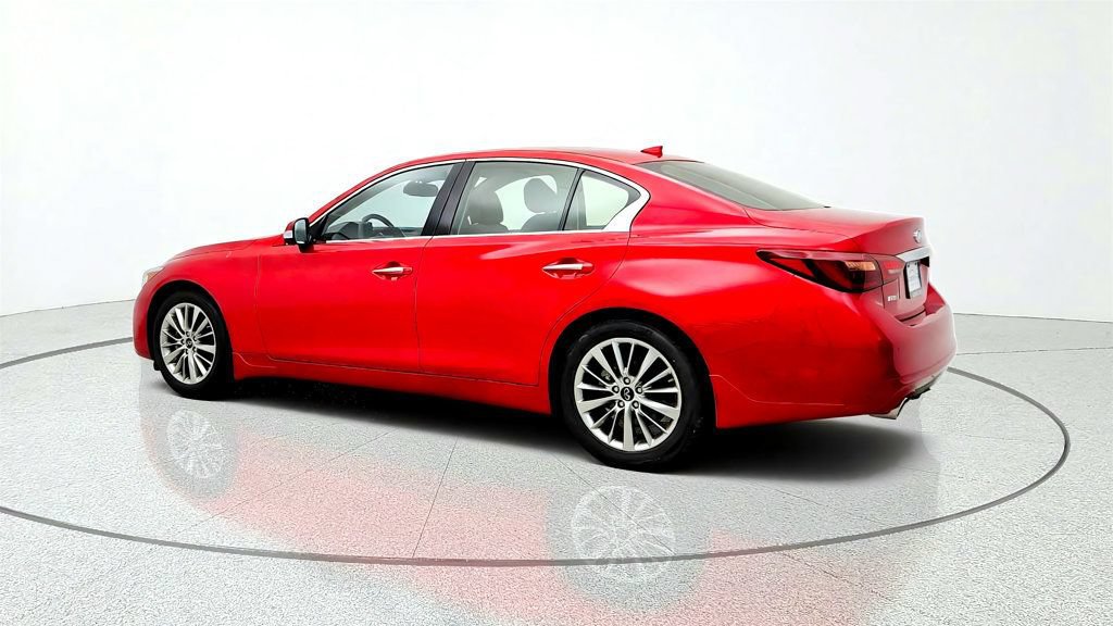 Used 2023 INFINITI Q50 Luxe w/ Cargo Package AWD/4WD image 7