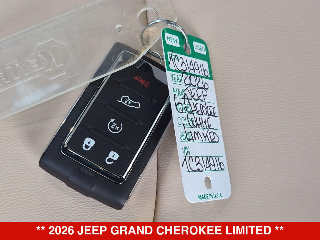 New 2026 Jeep Grand Cherokee Limited w/ Limited Altitude Package AWD/4WD image 36