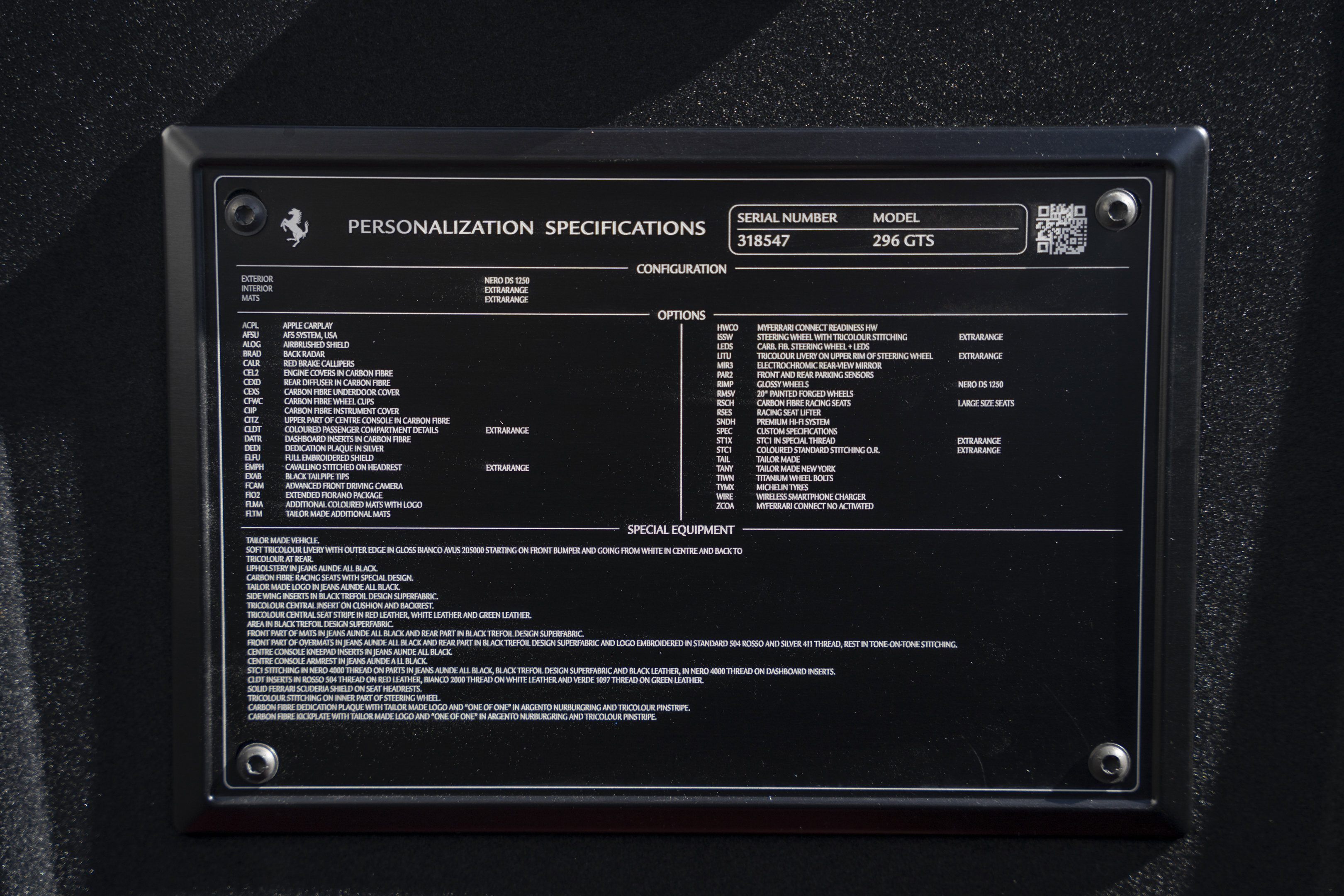 Certified 2025 Ferrari 296 GTS RWD image 38