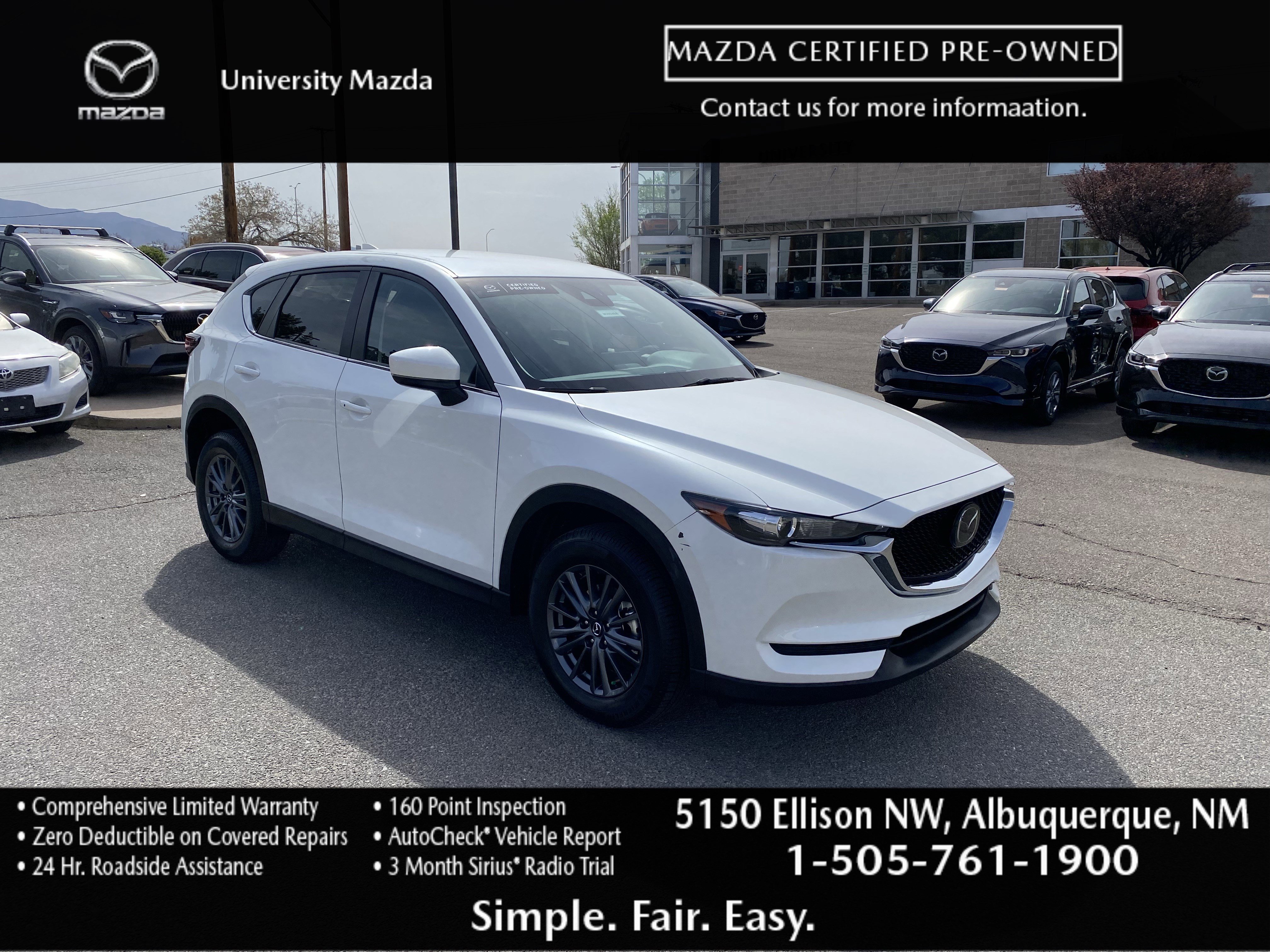 Certified 2021 MAZDA CX-5 Touring image 1