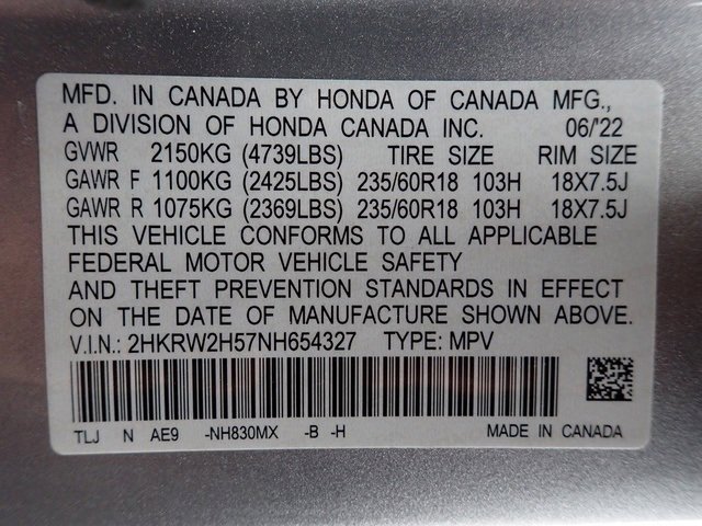 Used 2022 Honda CR-V EX image 18