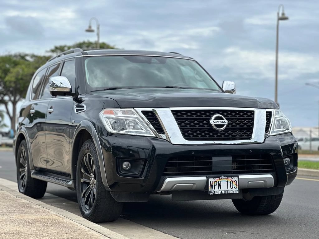 Used 2018 Nissan Armada Platinum w/ Captain Seat Package RWD image 6