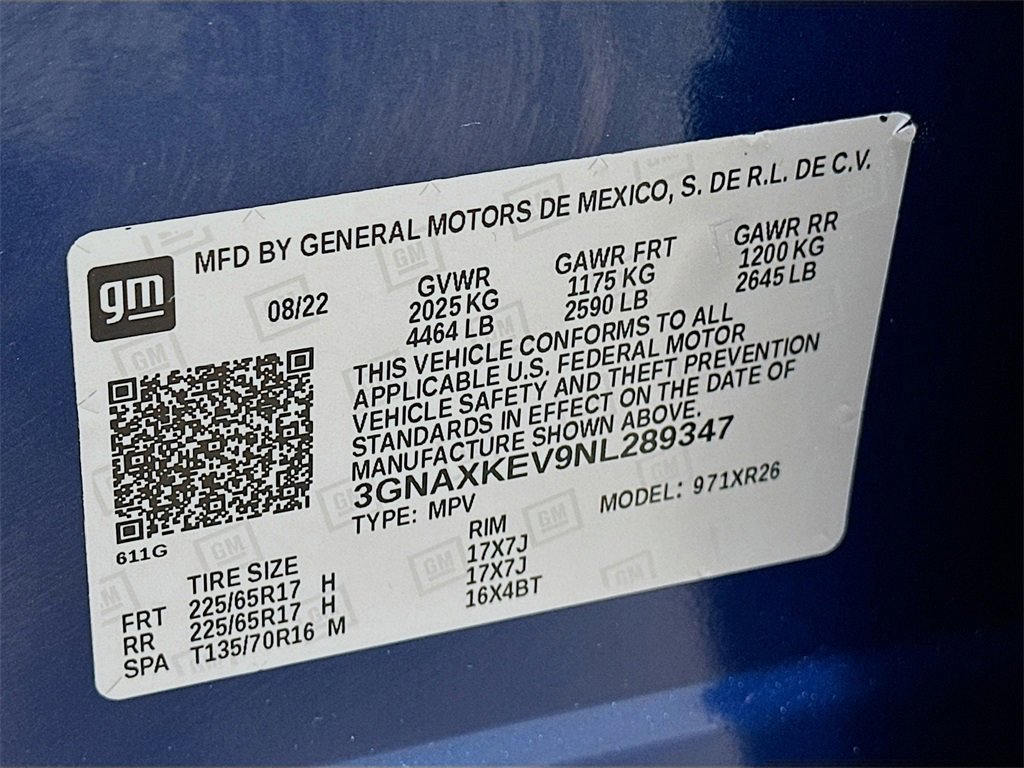 Used 2022 Chevrolet Equinox LT image 32