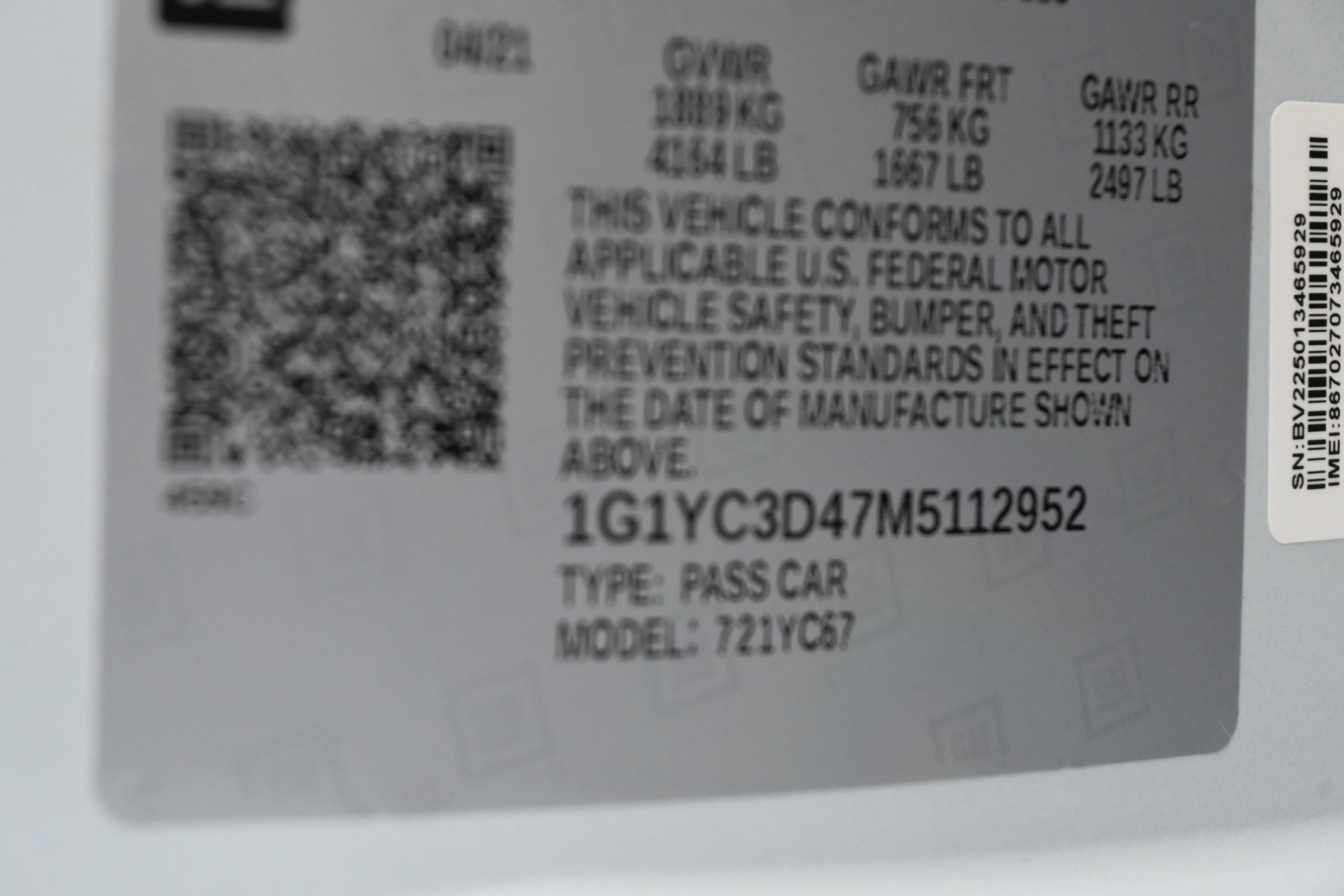 Used 2021 Chevrolet Corvette Stingray Premium Conv w/ Z51 Performance Package image 36