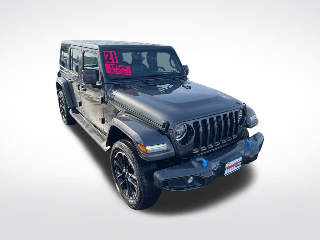 Used 2021 Jeep Wrangler Unlimited Sahara image 34