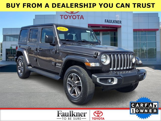 Used 2023 Jeep Wrangler Unlimited Sahara w/ Cold Weather Group