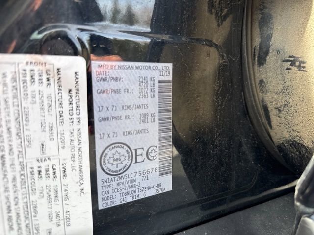 Used 2020 Nissan Rogue SV image 32