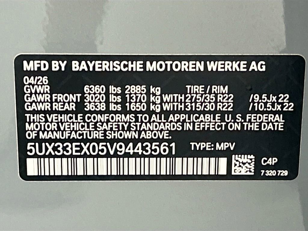 New 2027 BMW X6 xDrive40i AWD/4WD image 34