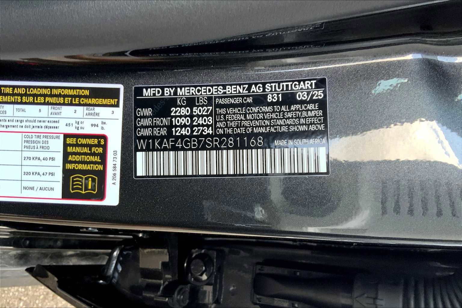 New 2025 Mercedes-Benz C 300 C 300 image 16