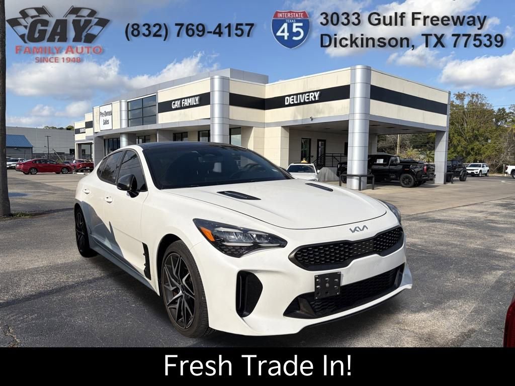 Certified 2023 Kia Stinger GT-Line w/ Sun & Sound Package