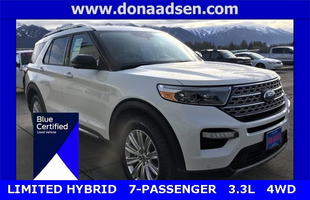 Certified 2021 Ford Explorer Limited w/ Hybrid Equipment Group 310A