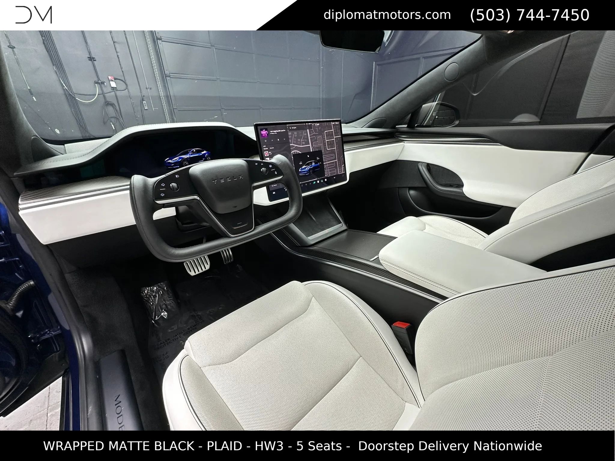 Used 2022 Tesla Model S Plaid AWD/4WD image 16