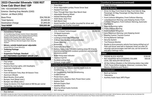 Certified 2023 Chevrolet Silverado 1500 RST image 35