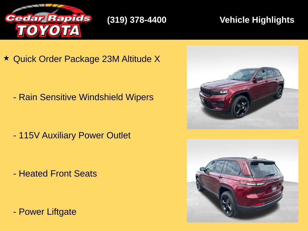 Used 2025 Jeep Grand Cherokee Altitude image 30