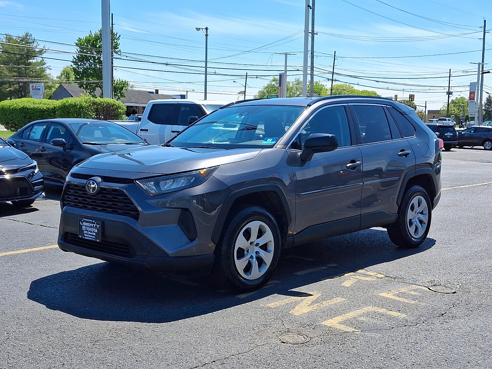 Used 2020 Toyota RAV4 LE w/ All Weather Liner Package AWD/4WD image 3