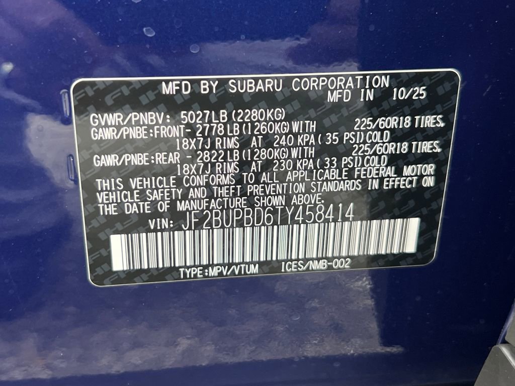 New 2026 Subaru Outback Premium image 31