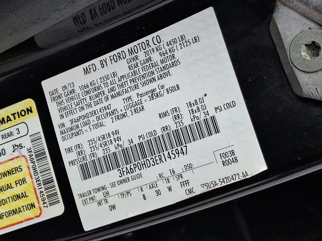 Used 2014 Ford Fusion SE w/ Equipment Group 201A image 26