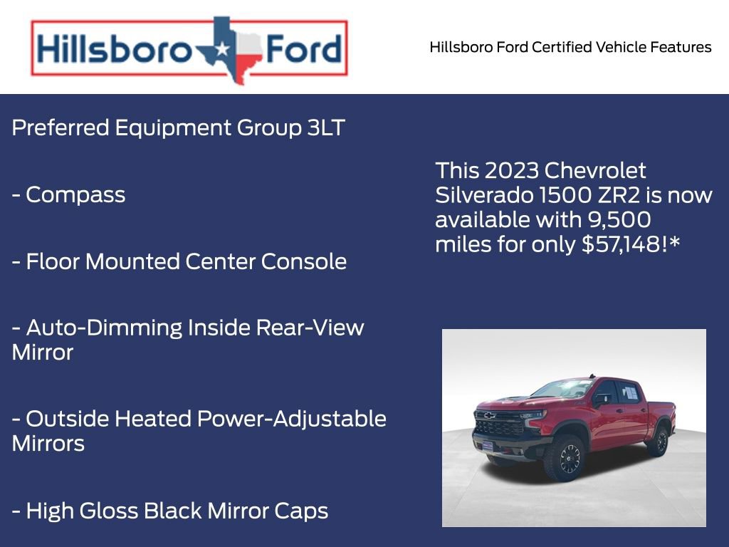 Used 2023 Chevrolet Silverado 1500 ZR2 w/ Technology Package image 17