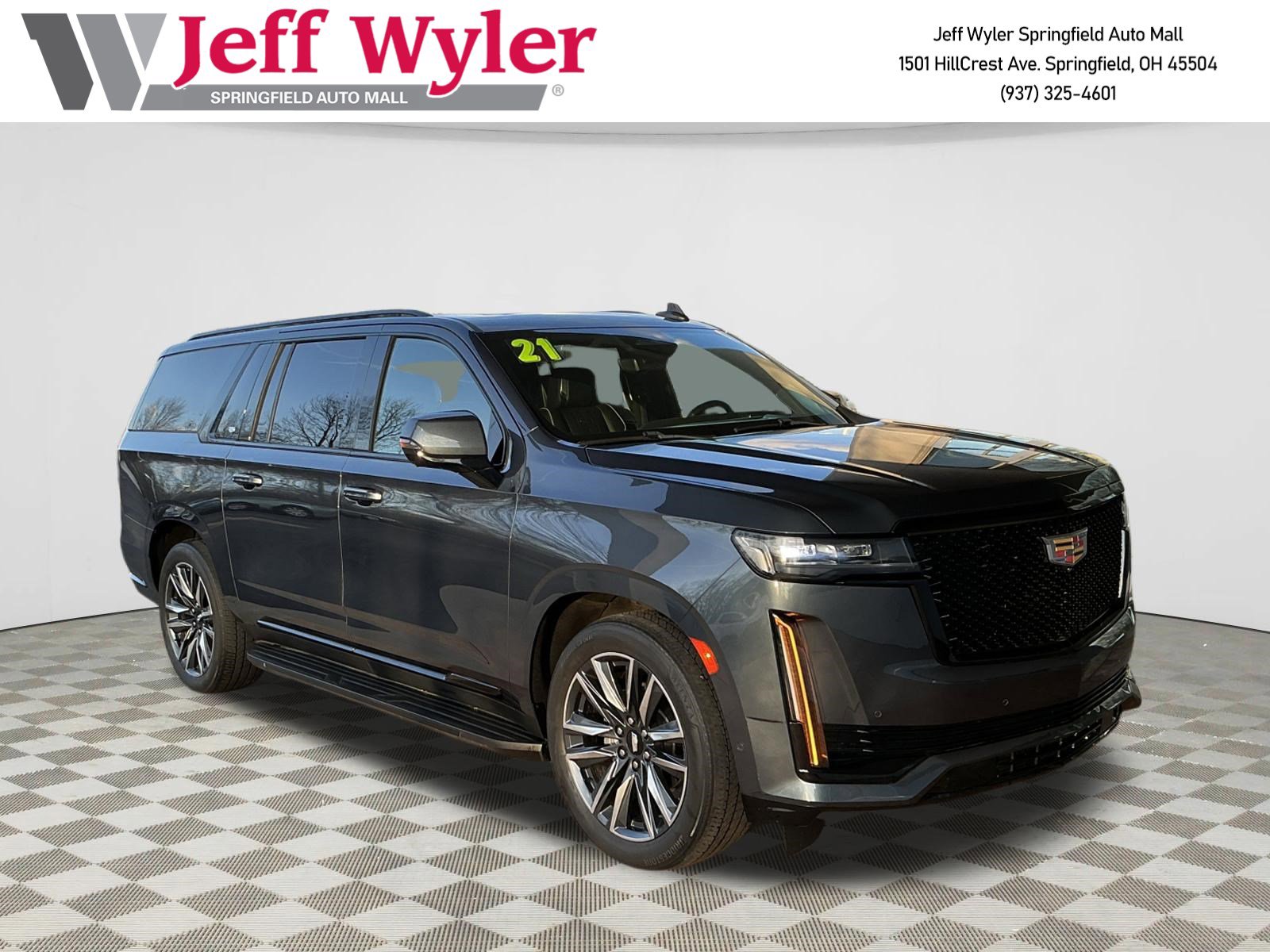 Used 2021 Cadillac Escalade ESV Sport Platinum w/ Heavy-Duty Trailer Package