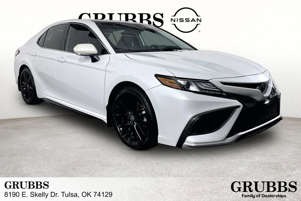 Used 2021 Toyota Camry XSE FWD image 1