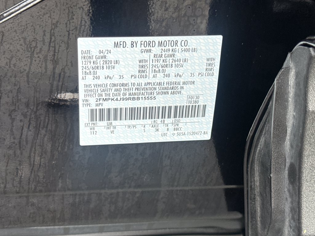 Used 2024 Ford Edge SEL w/ Convenience Package AWD/4WD image 27