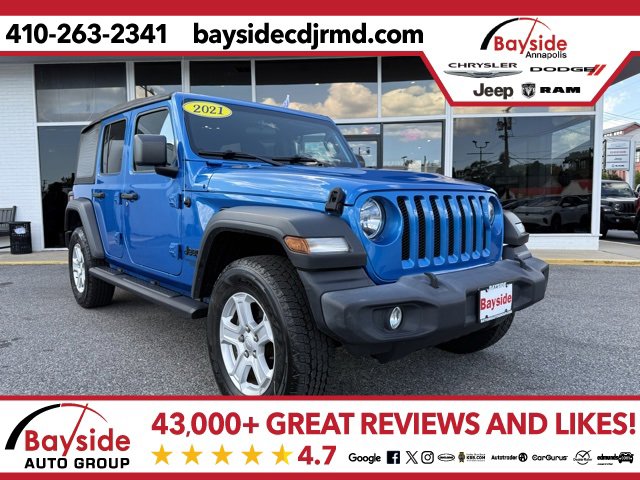 Used 2021 Jeep Wrangler Unlimited Sport