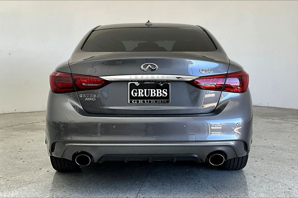 Certified 2023 INFINITI Q50 Luxe w/ Cargo Package image 6