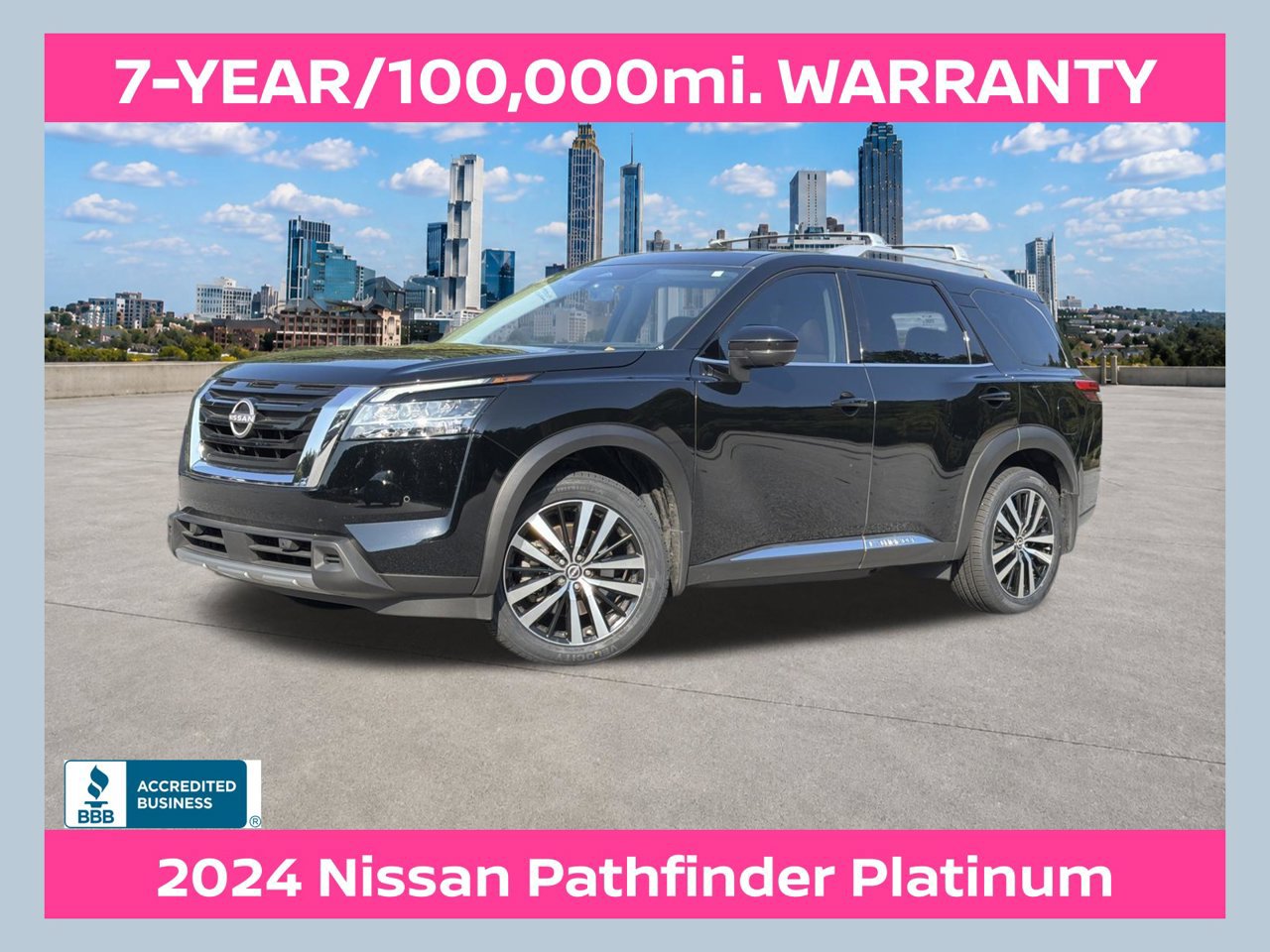 Certified 2024 Nissan Pathfinder Platinum w/ Cargo Package