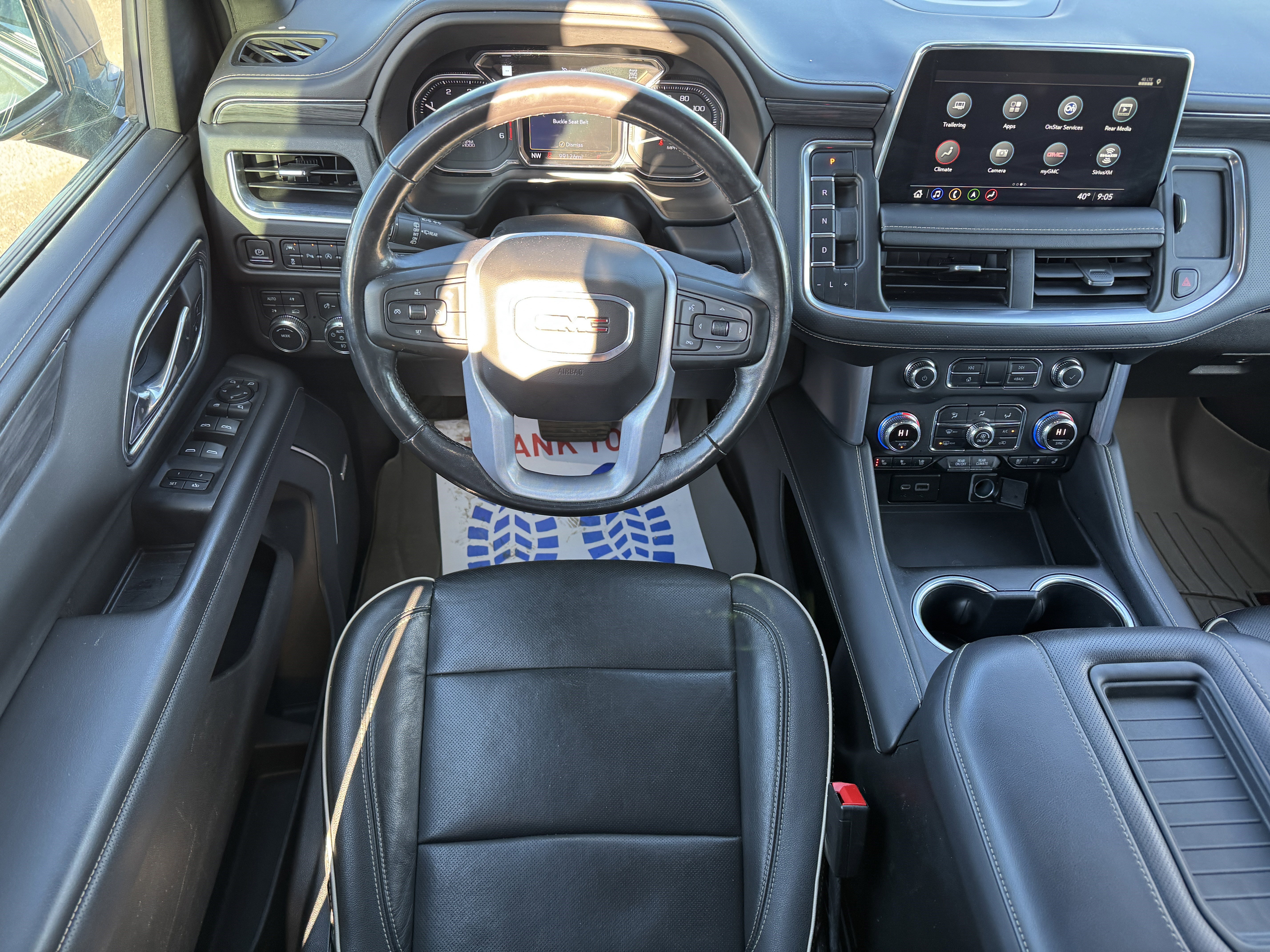 Used 2021 GMC Yukon SLT w/ Rear Media and Nav Package image 16