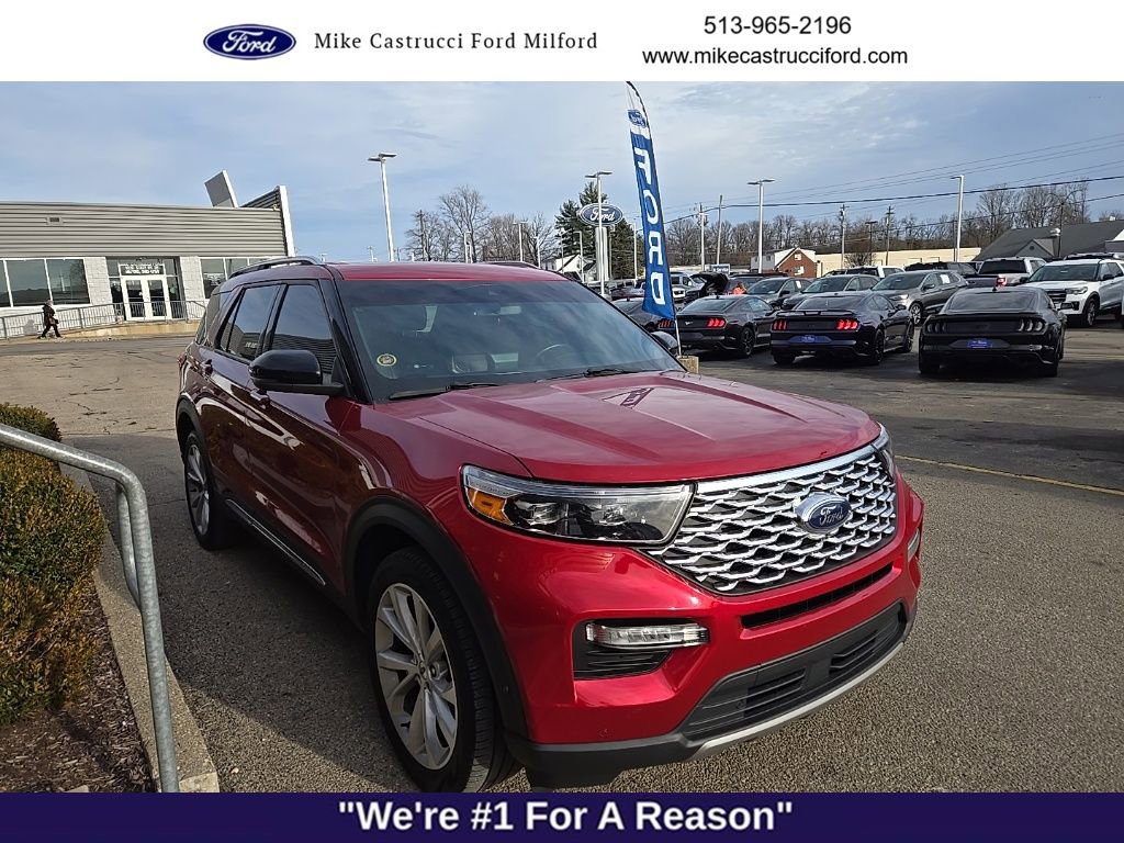 Certified 2022 Ford Explorer Platinum w/ Equipment Group 601A image 3