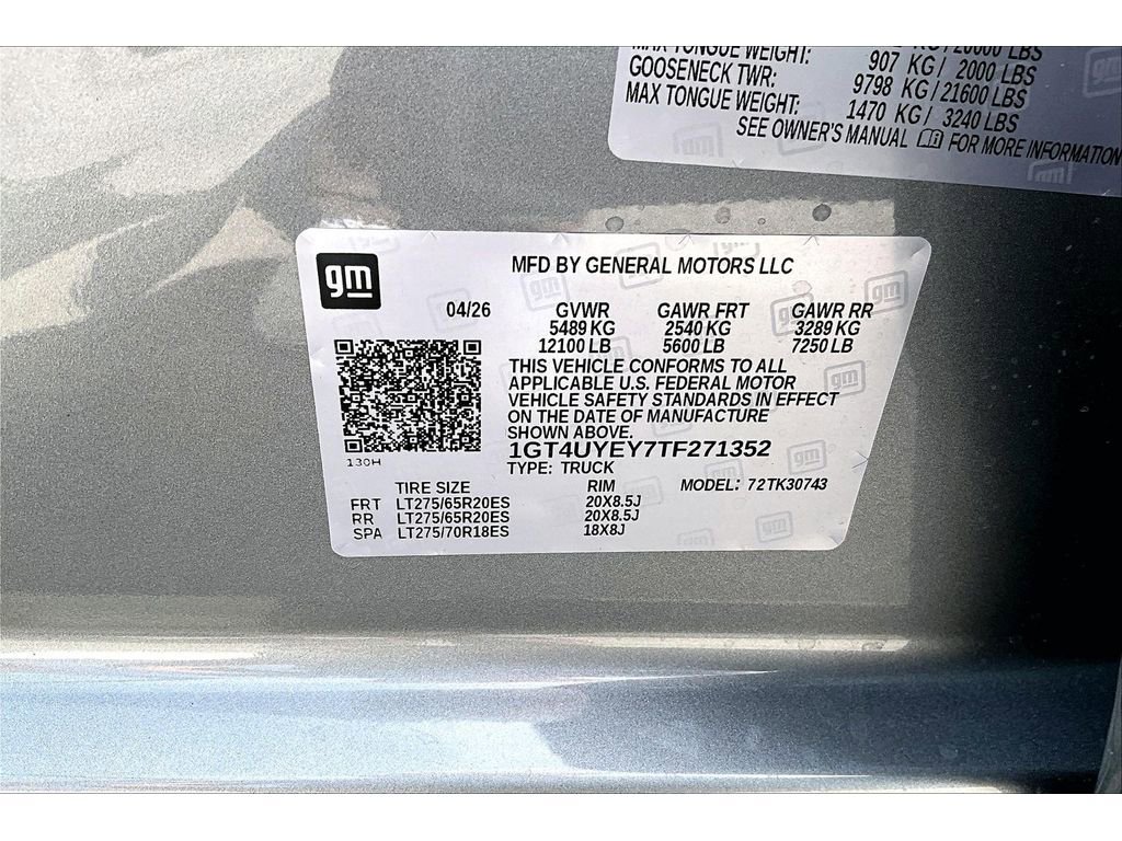 New 2026 GMC Sierra 3500 Denali Ultimate AWD/4WD image 12