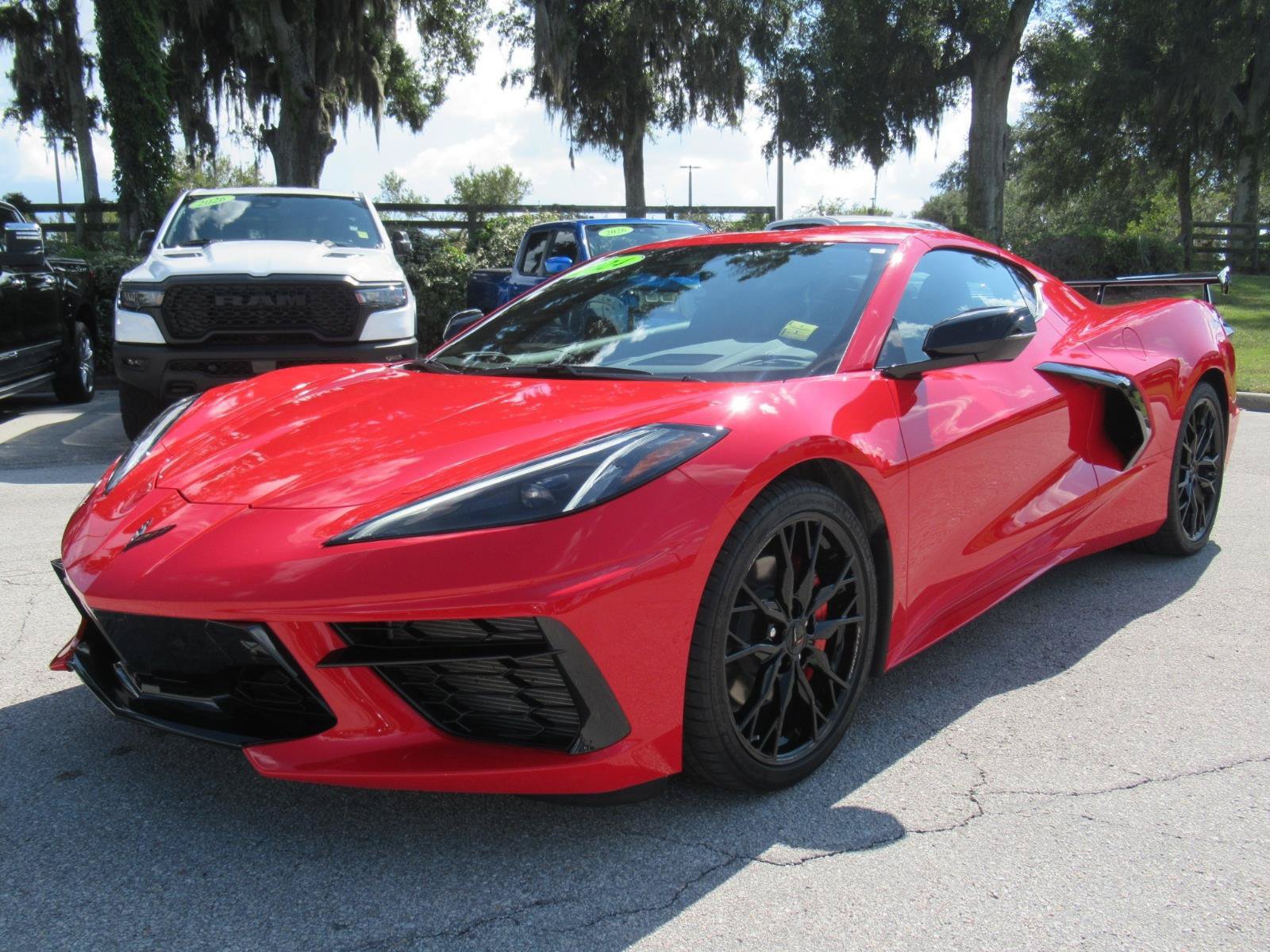 Used 2024 Chevrolet Corvette Stingray Preferred Cpe w/ Stealth Interior Trim Package RWD image 3