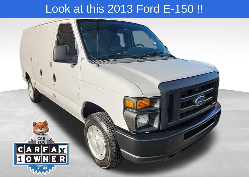Used 2013 Ford E-150 and Econoline 150 w/ Commercial Cargo Van Pkg