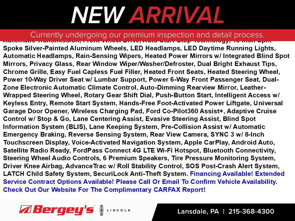 Used 2020 Ford Edge SEL w/ Convenience Package