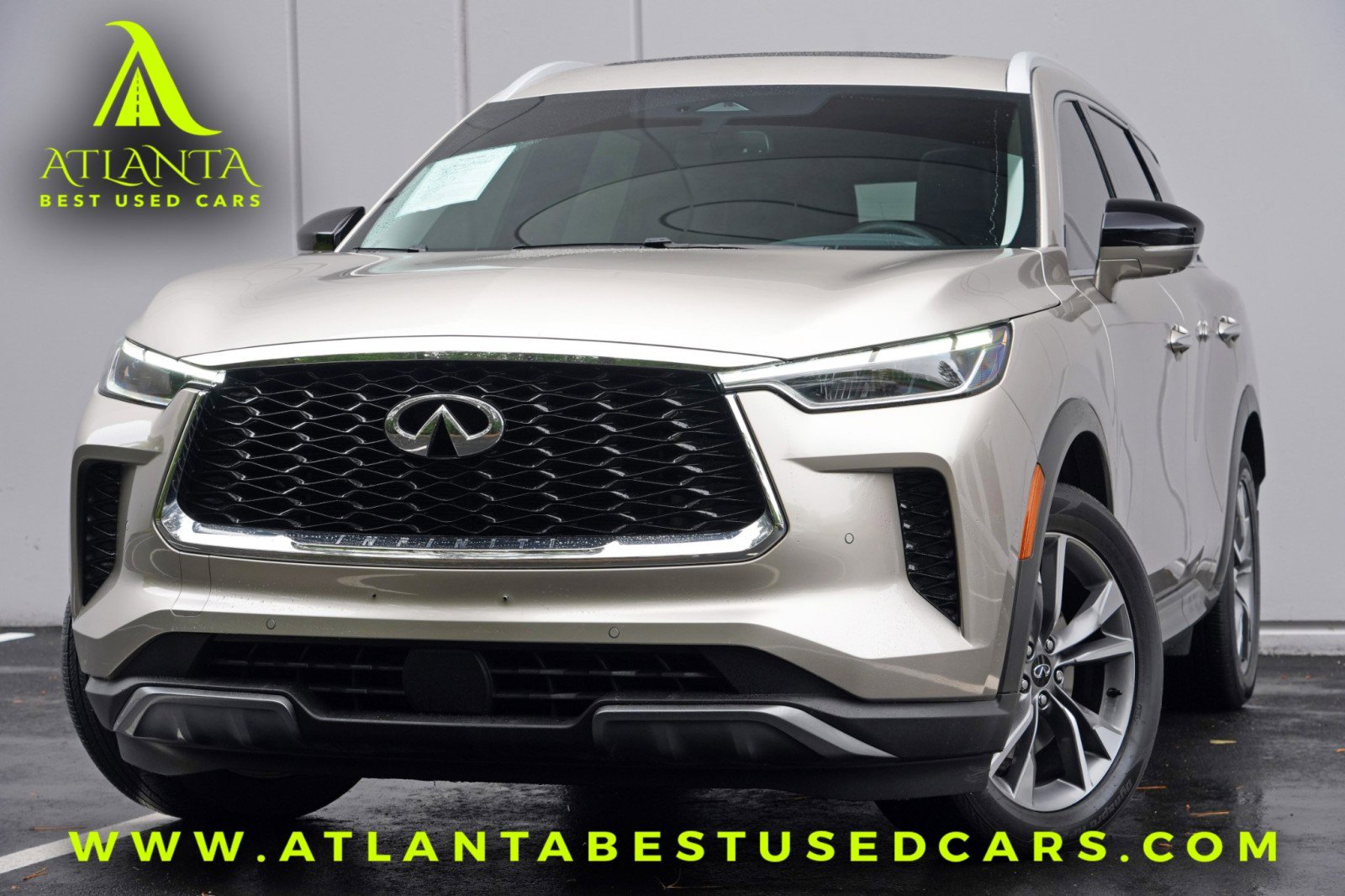 Used 2022 INFINITI QX60 Luxe w/ Cargo Package FWD image 1