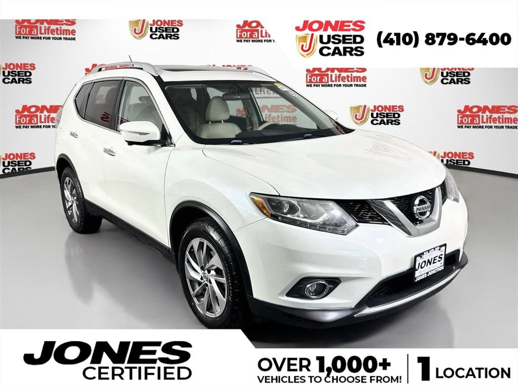 Used 2015 Nissan Rogue SL w/ SL Premium Package