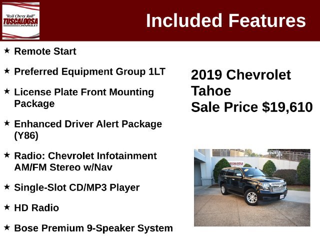 Used 2019 Chevrolet Tahoe LT AWD/4WD image 12