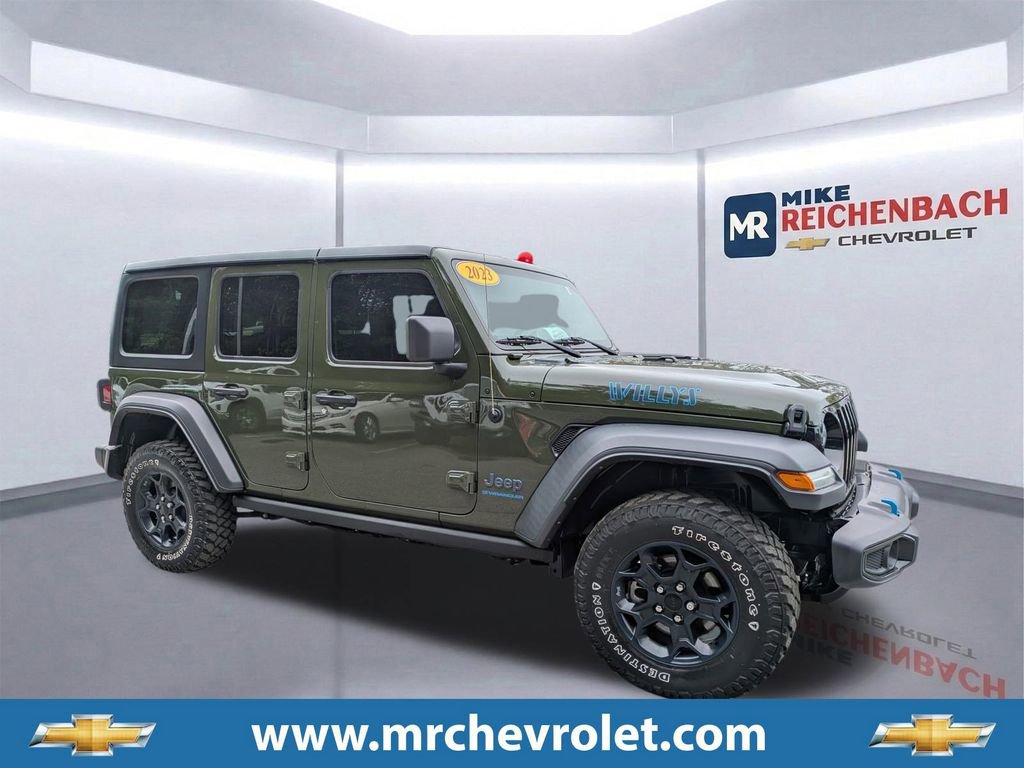 Used 2023 Jeep Wrangler Unlimited w/ Cold Weather Group AWD/4WD image 1