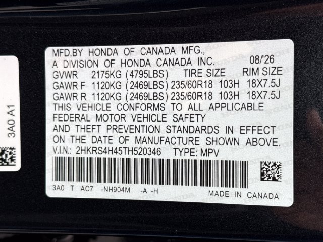 New 2026 Honda CR-V EX image 20