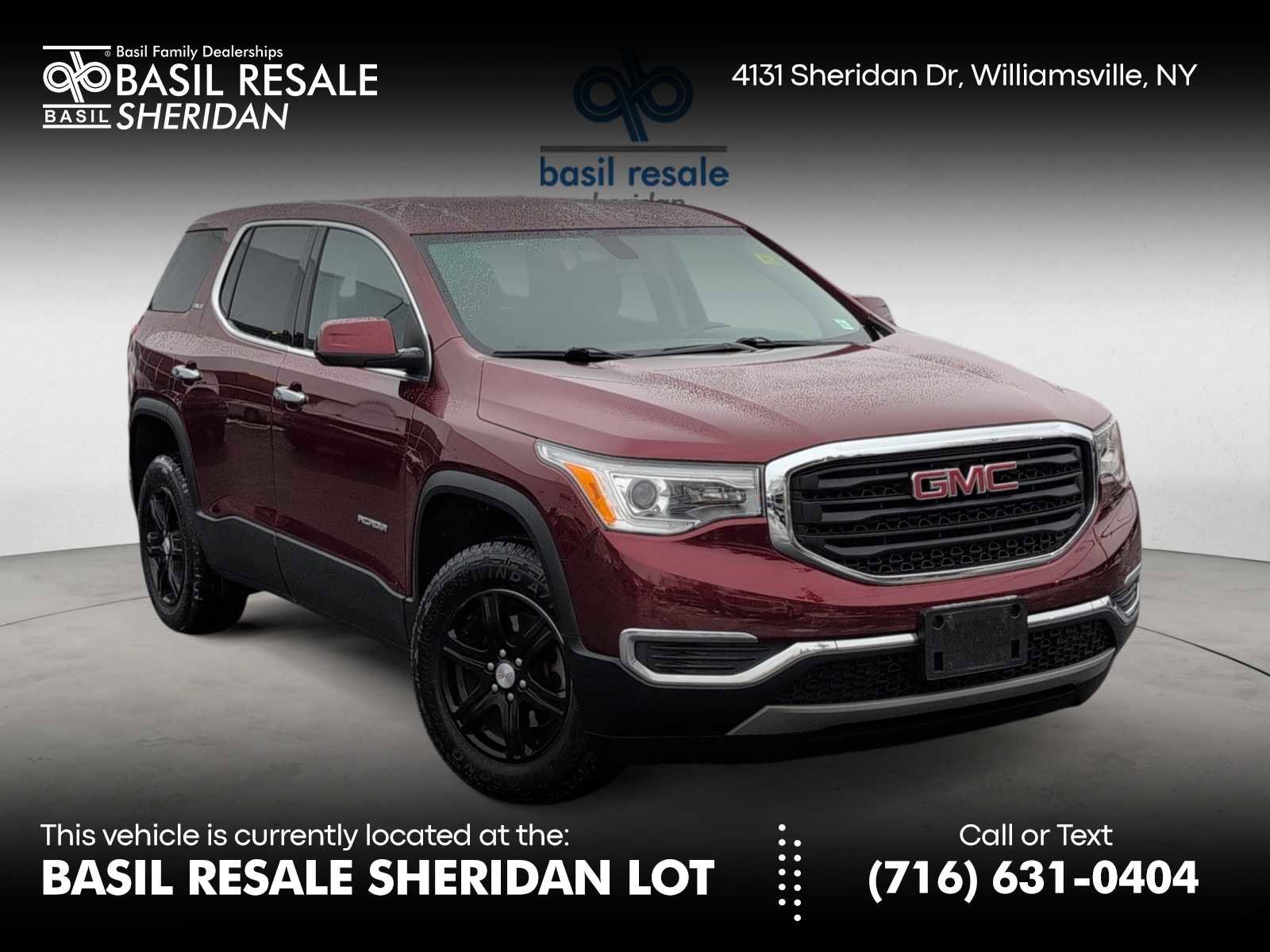 Used 2018 GMC Acadia SLE w/ LPO, Floor Liner Package
