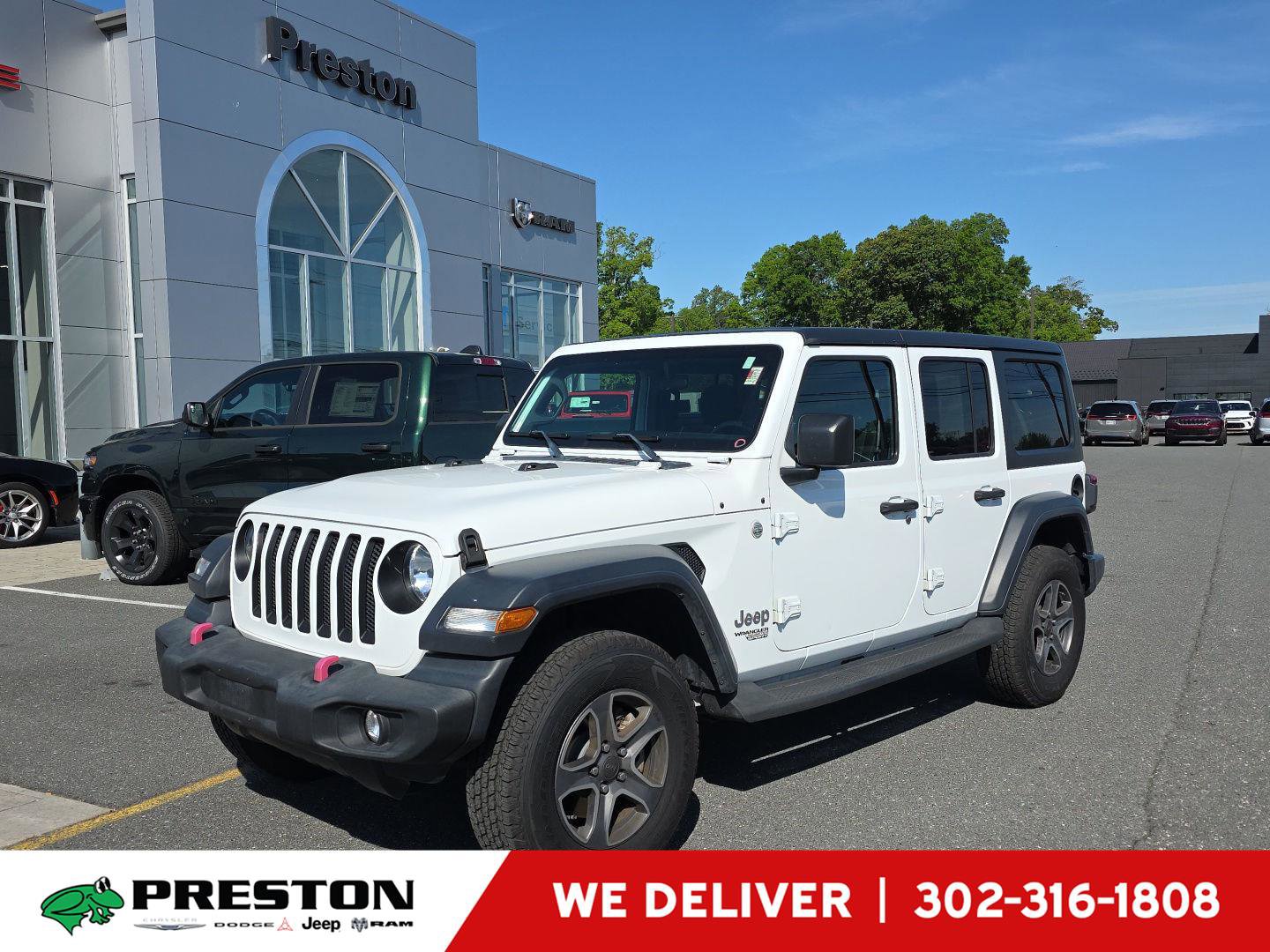 Used 2019 Jeep Wrangler Unlimited Sport S AWD/4WD image 1