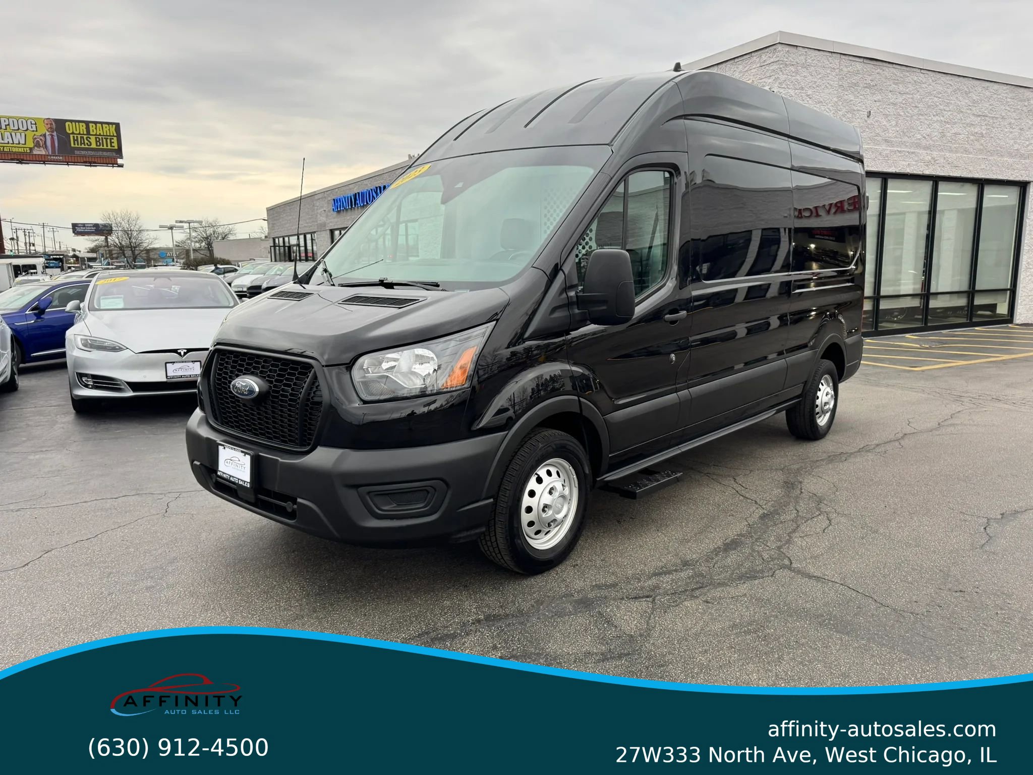 Used 2023 Ford Transit 250 148 High Roof AWD w/ Load Area Protection Package image 1
