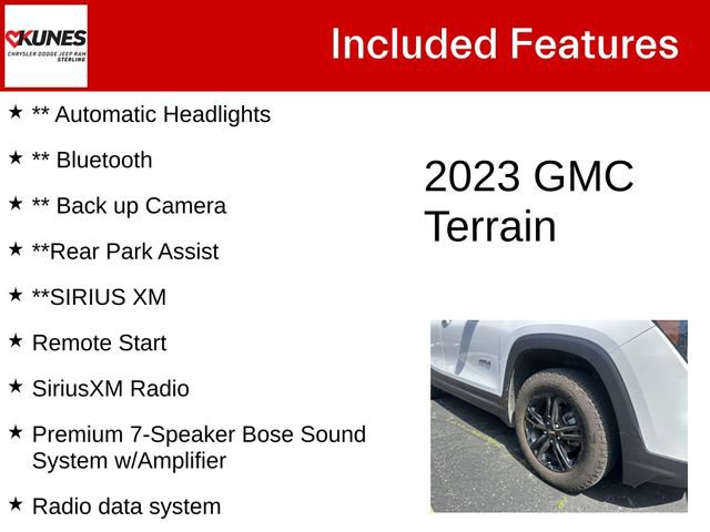 Used 2023 GMC Terrain AT4 w/ GMC Pro Grade Package AWD/4WD image 5